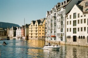 Brosundet storage buildings Ålesund.