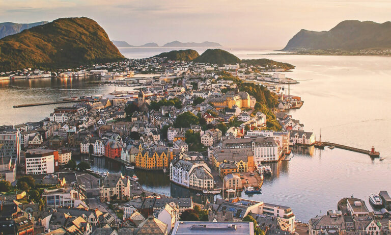 View from Aksla, Ålesund.